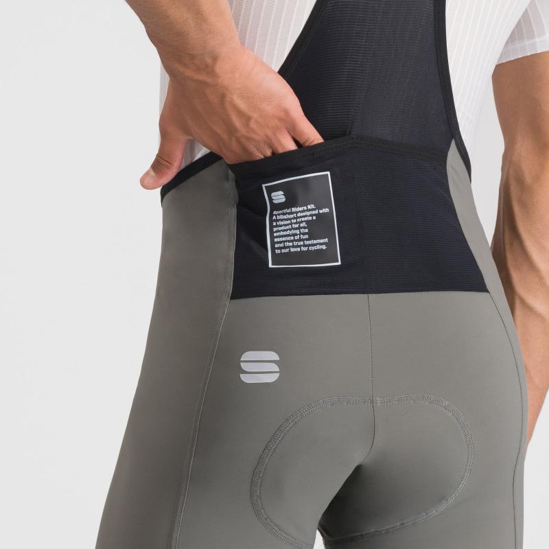 Sportful SRK kraťasy s trakmi gun metal 6