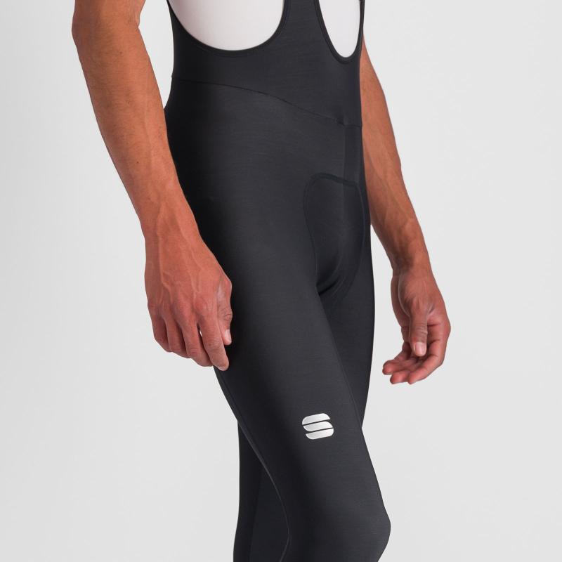 SPORTFUL Bodyfit Classic nohavice s trakmi čierne 5