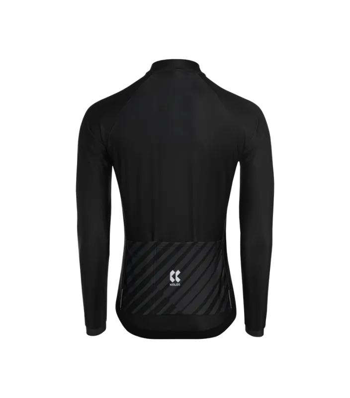 Cyklistický dres KALAS MOTION Z4 dlhý rukáv COAL BLACK 1
