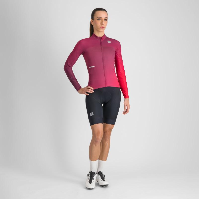 Sportful BODYFIT PRO THERMAL dámsky dres rasperry violet 4
