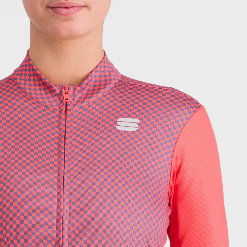 SPORTFUL CHECKMATE dámsky THERMAL dres pompelmo mulled grape 3