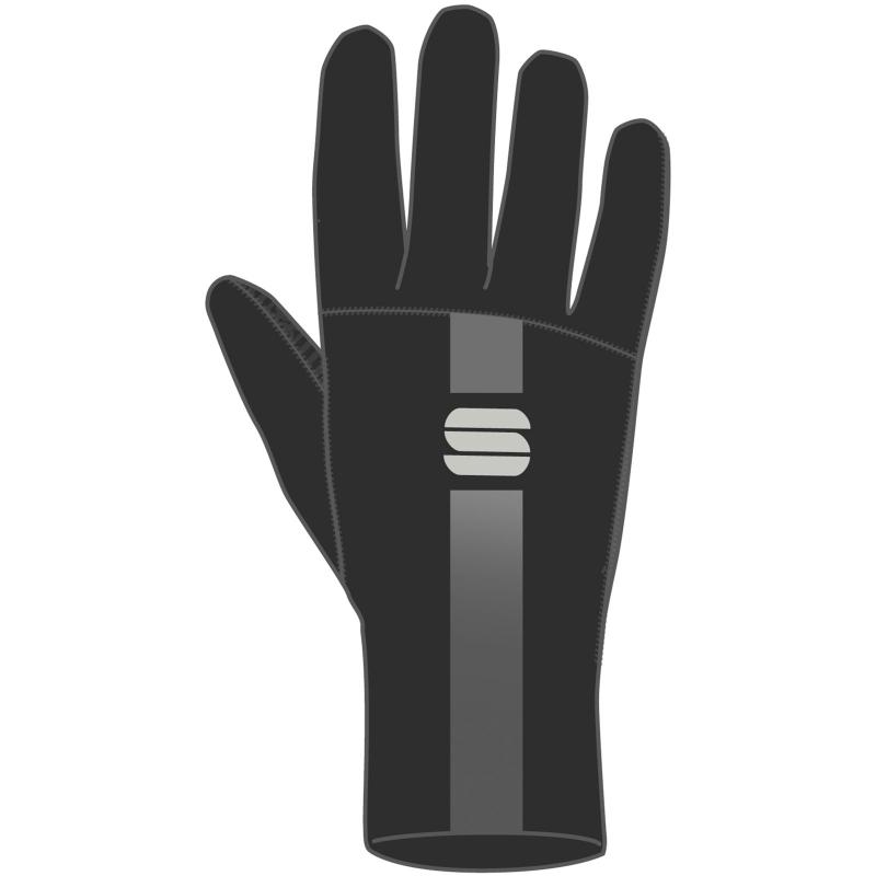 SPORTFUL Neoprene rukavice čierne 5