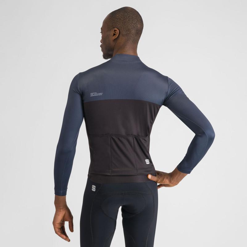 Sportful PISTA THERMAL dres black blu white 1