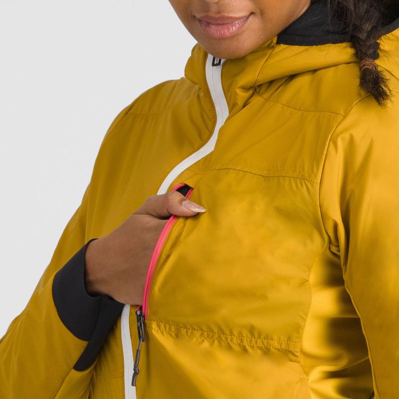 Sportful XPLORE THERMAL dámska bunda wood yellow 3
