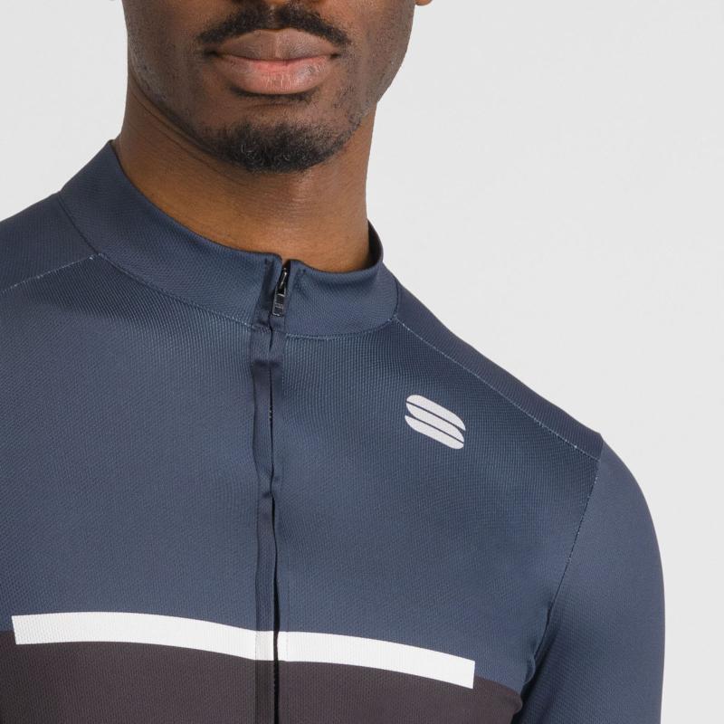 Sportful PISTA THERMAL dres black blu white 3