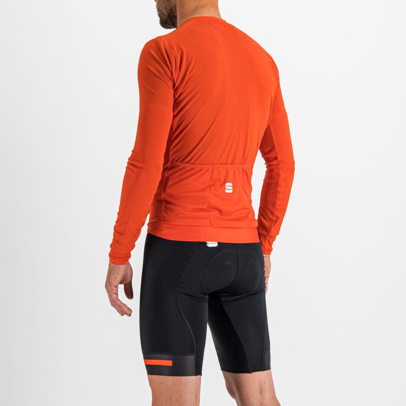 Sportful Matchy Dres s dlhým rukávom červený 5