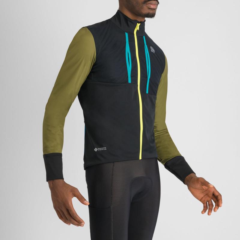 Sportful SUPERGIARA bunda black green blu 2