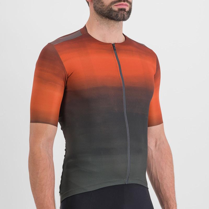 Sportful FLOW SUPERGIARA dres hucklberry light red 3