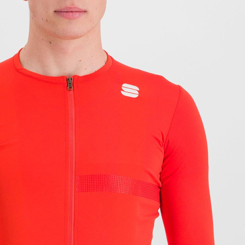 Sportful Matchy Dres s dlhým rukávom červený 3