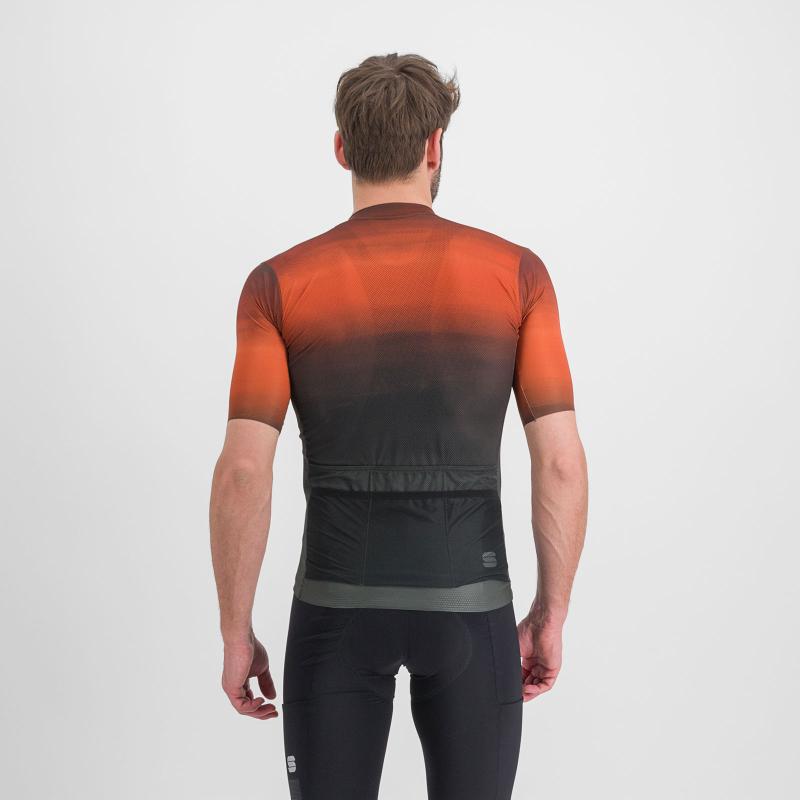 Sportful FLOW SUPERGIARA dres hucklberry light red 1