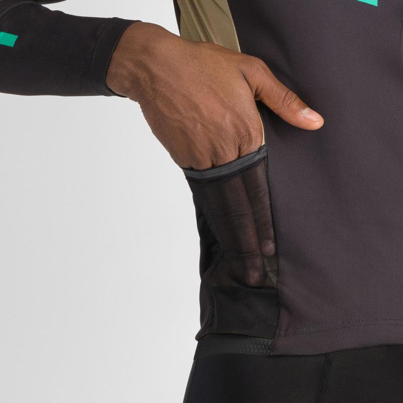 Sportful BREAKOUT SUPERGIARA THERMAL dres black huckleberry olive green 5