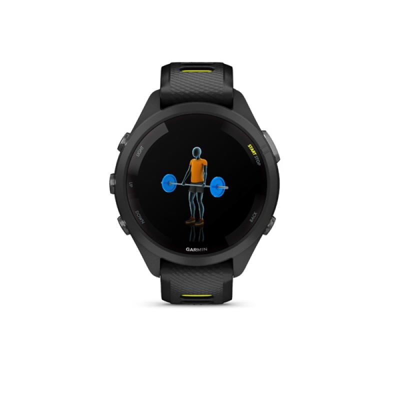 Garmin Forerunner 265S Black/Amp Yellow 3