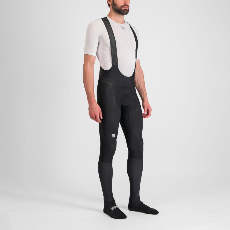 SPORTFUL Total Comfort nohavice s trakmi čierne 2
