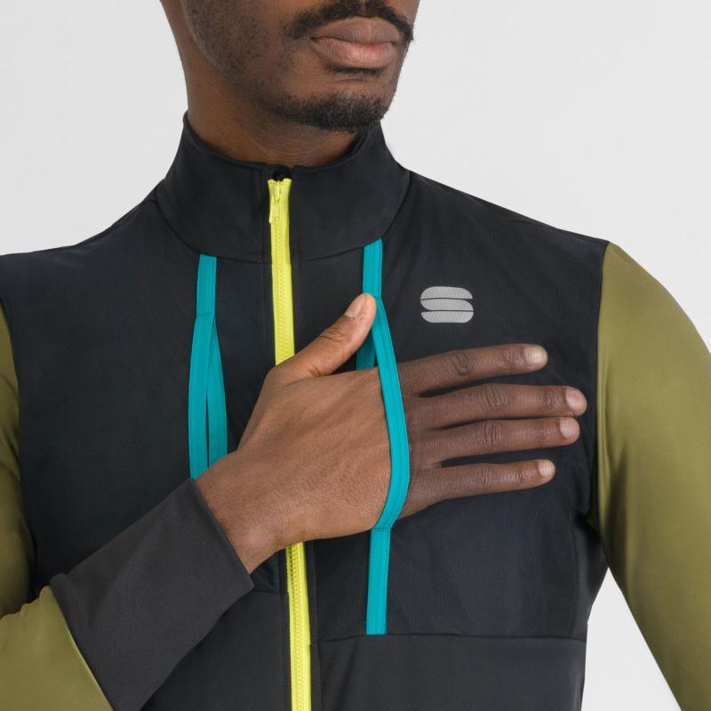 Sportful SUPERGIARA bunda black green blu 3