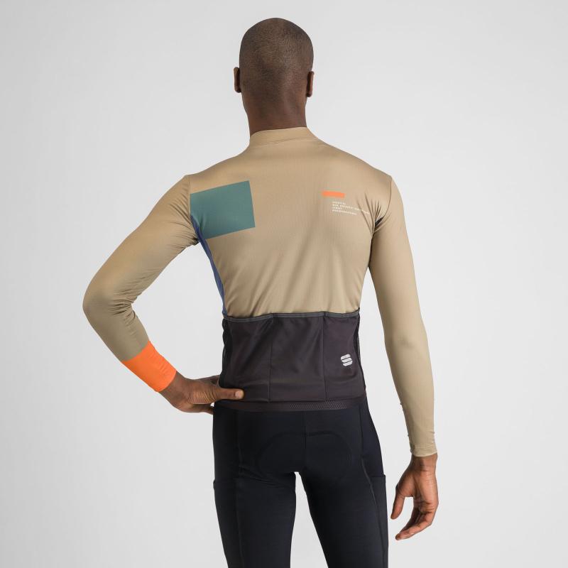 Sportful BREAKOUT SUPERGIARA THERMAL dres olive green galaxy blue oramge 4