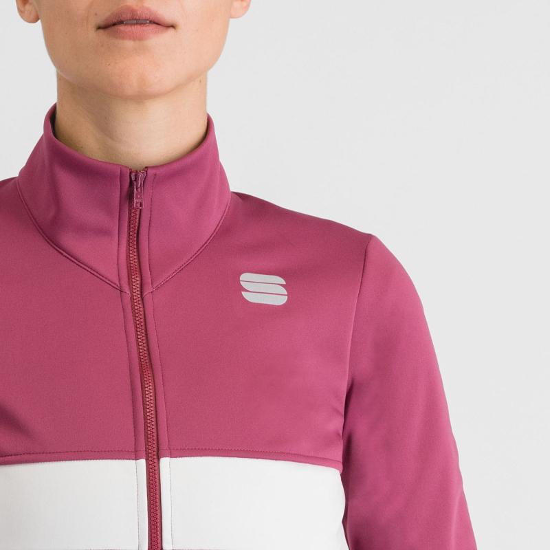 Sportful NEO SOFTSHELL dámska bunda raspberry violet 3