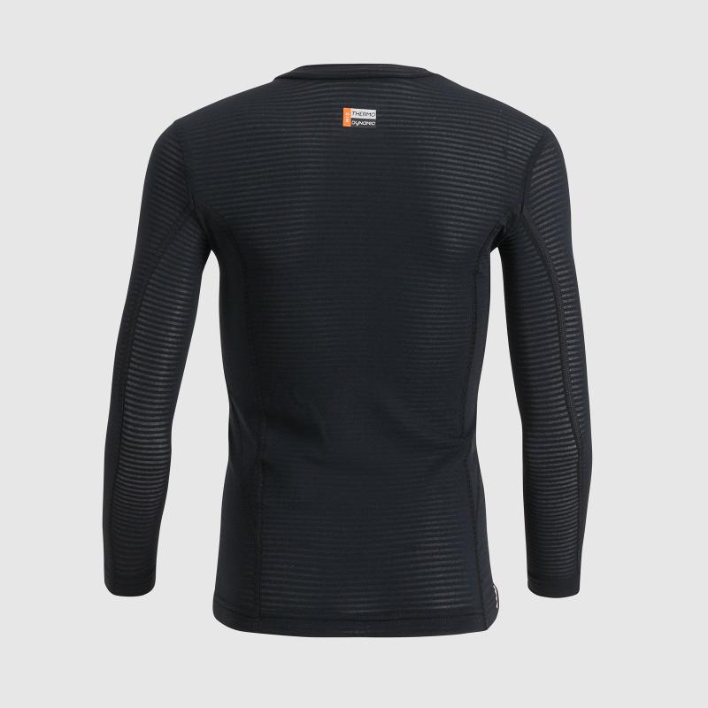 Sportful TD MID detské tričko s dlhým rukávom čierne 1