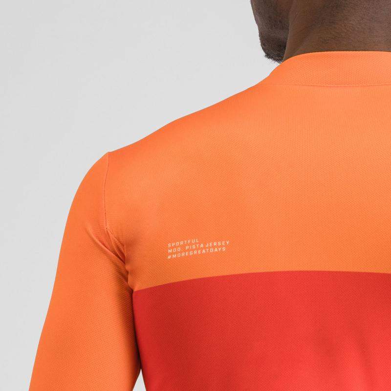 Sportful PISTA THERMAL dres red orange black 4