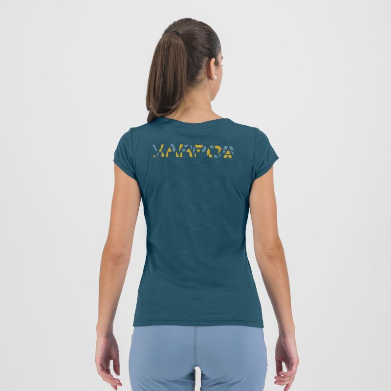 Karpos LOMA dámske tričko Corsair/Adriatic Blue/Lemon Curry 3
