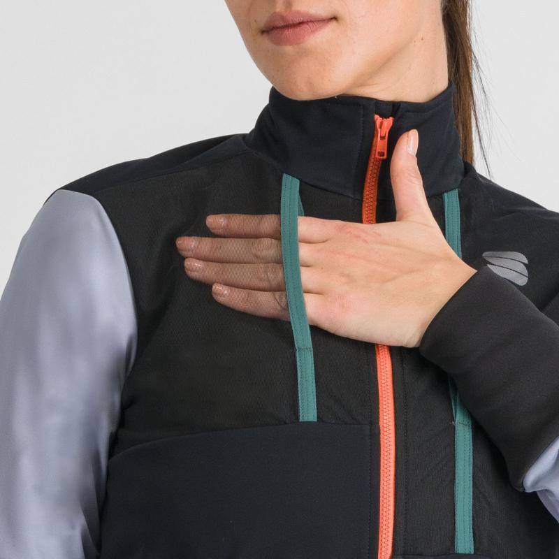 Sportful SUPERGIARA dámska bunda black cement violet 3