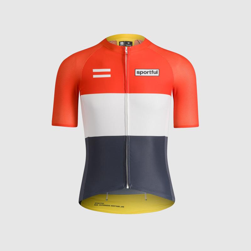 Sportful SUPERNOVA HERITAGE dres HERITAGE BLUE WHITE RED YELLOW
