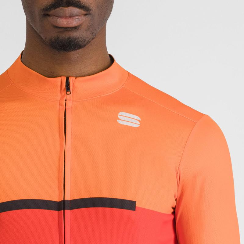Sportful PISTA THERMAL dres red orange black 3