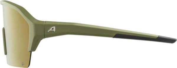 ALPINA Cyklistické okuliare RAM HR Q-Lite olivové mat 3