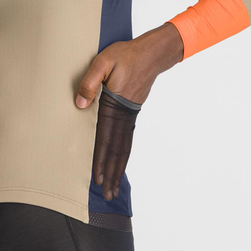Sportful BREAKOUT SUPERGIARA THERMAL dres olive green galaxy blue oramge 5