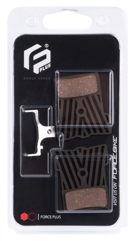 FORCE brzdové platničky Shimano polymér, chladič 1