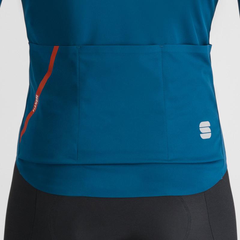 Sportful FIANDRE PRO bunda s dlhým rukávom teal blu 3