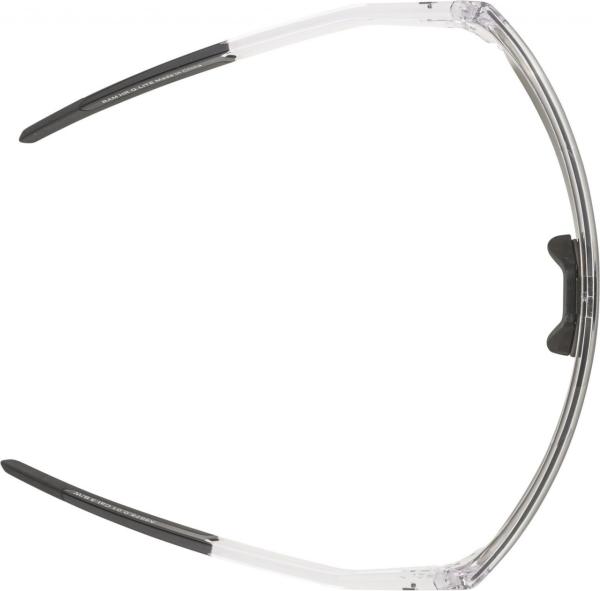 ALPINA Cyklistické okuliare RAM HR HM+ transparentné lesklé 2