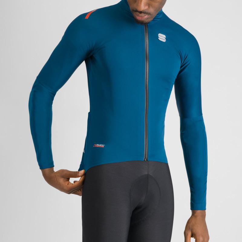 Sportful FIANDRE PRO bunda s dlhým rukávom teal blu 2