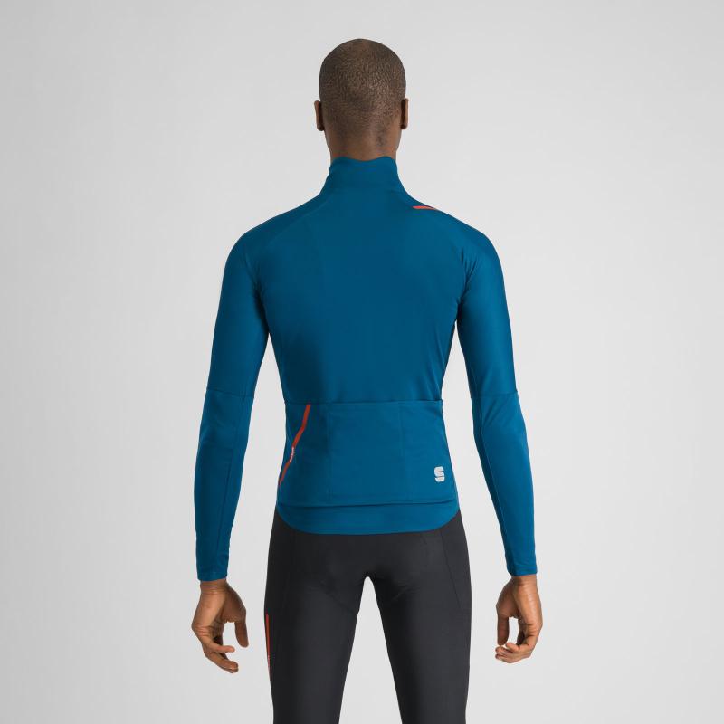 Sportful FIANDRE PRO bunda s dlhým rukávom teal blu 1