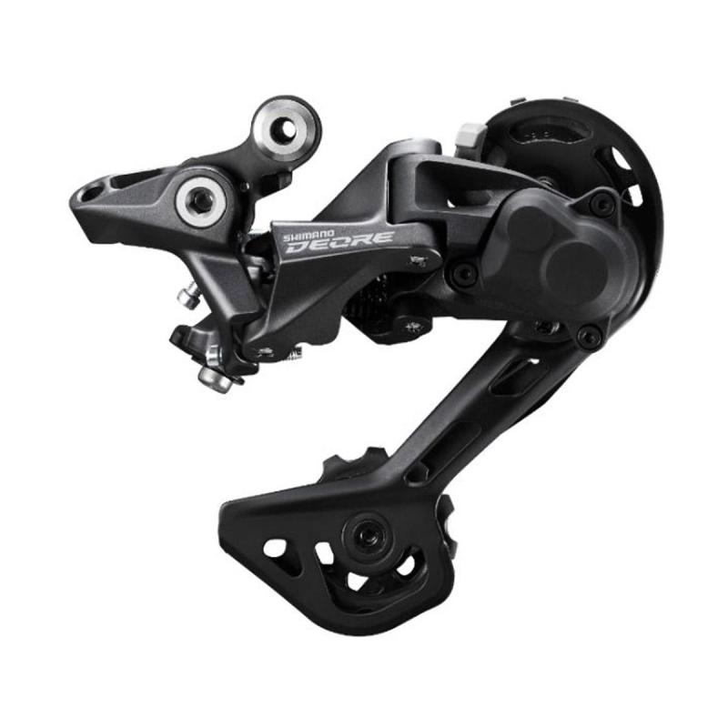 SHIMANO prehadzovačka Deore M5120 10/11sp. čierna super dlhé ramienko Shadow+