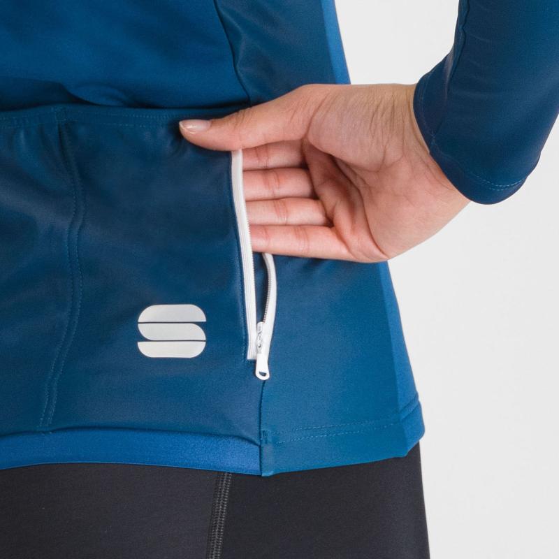 Sportful SRK THERMAL dámsky dres teal blu 5