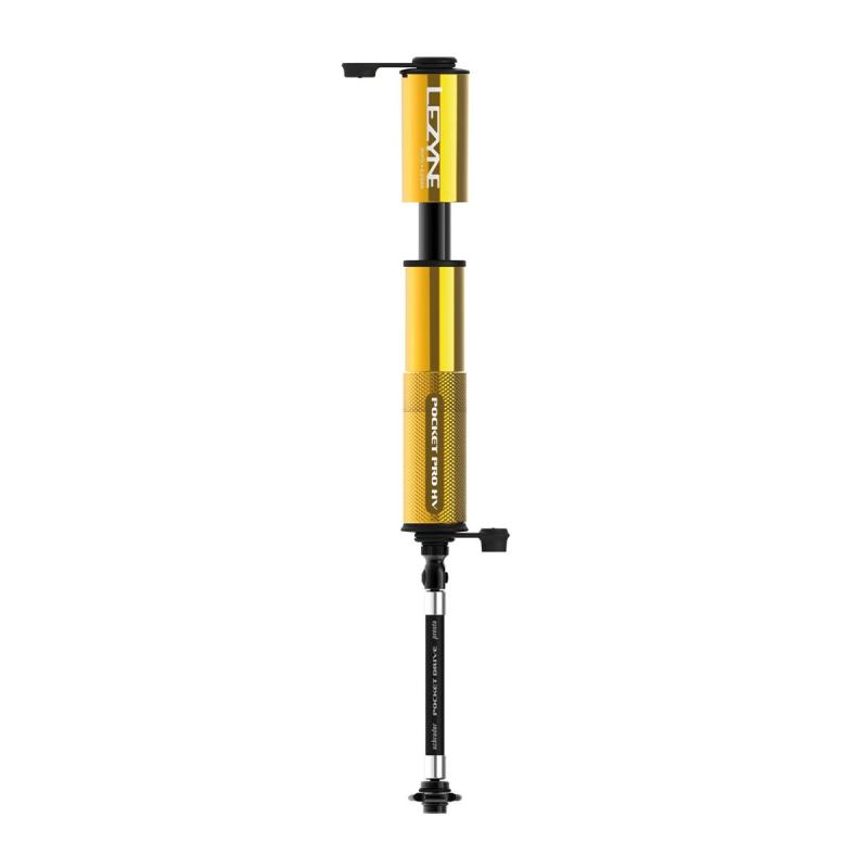 LEZYNE Minipumpa Pocket PRO HV zlatá 2