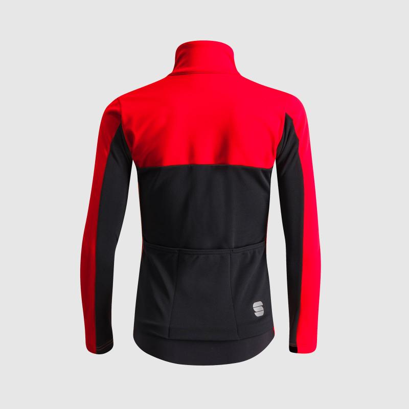 Sportful NEO JUNIOR detská bunda red 1