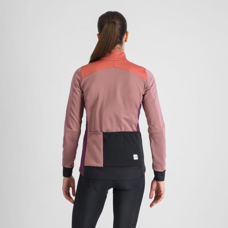 Sportful TEMPO dámska bunda bordeaux mauve dusty red 1
