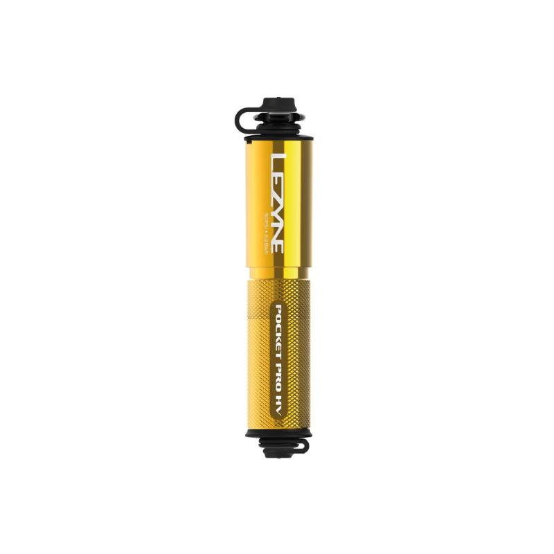 LEZYNE Minipumpa Pocket PRO HV zlatá 1