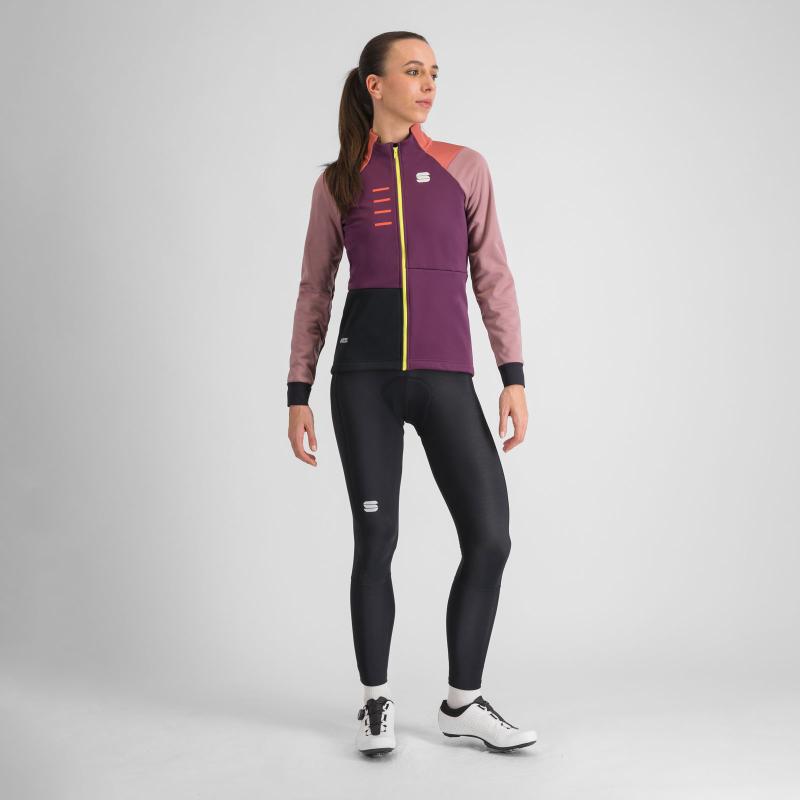 Sportful TEMPO dámska bunda bordeaux mauve dusty red 5