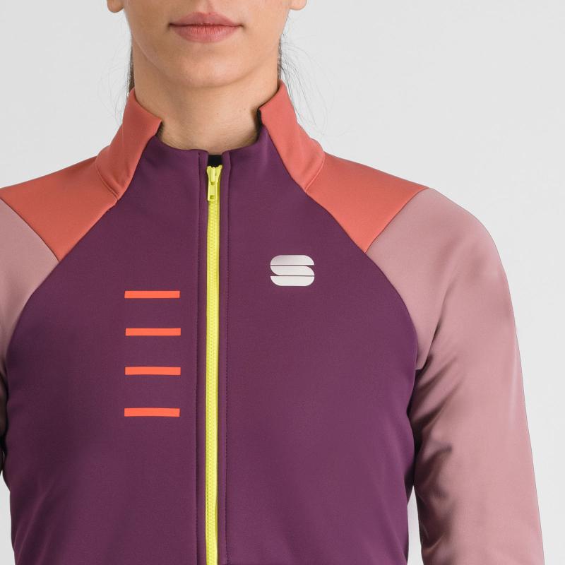 Sportful TEMPO dámska bunda bordeaux mauve dusty red 3