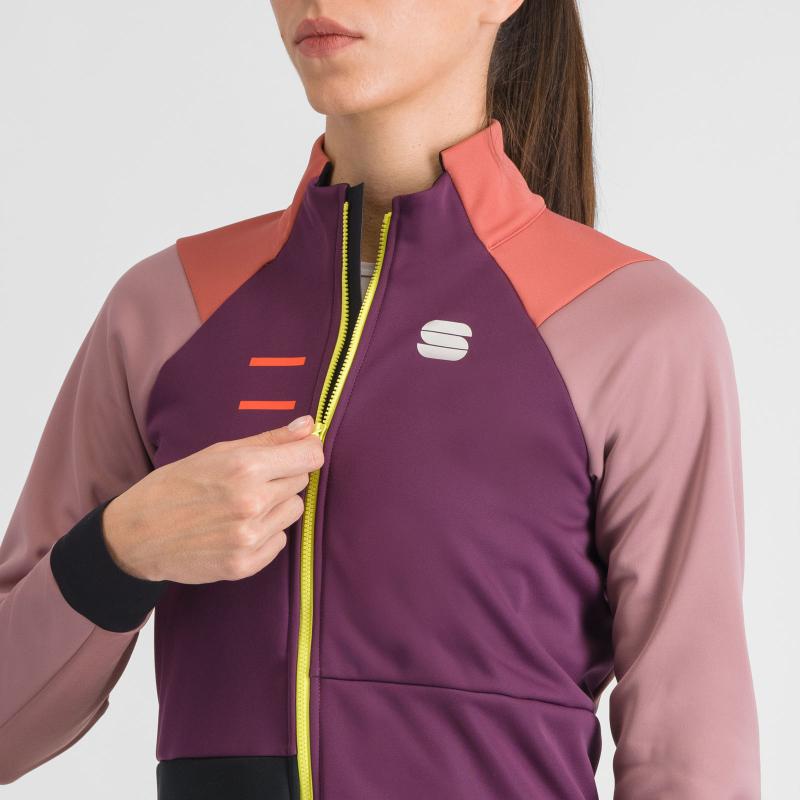 Sportful TEMPO dámska bunda bordeaux mauve dusty red 4