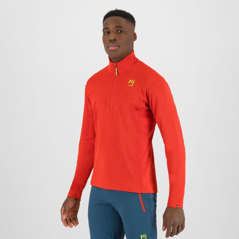 Karpos Pizzocco Half Zip Flíska Fiery Red 4