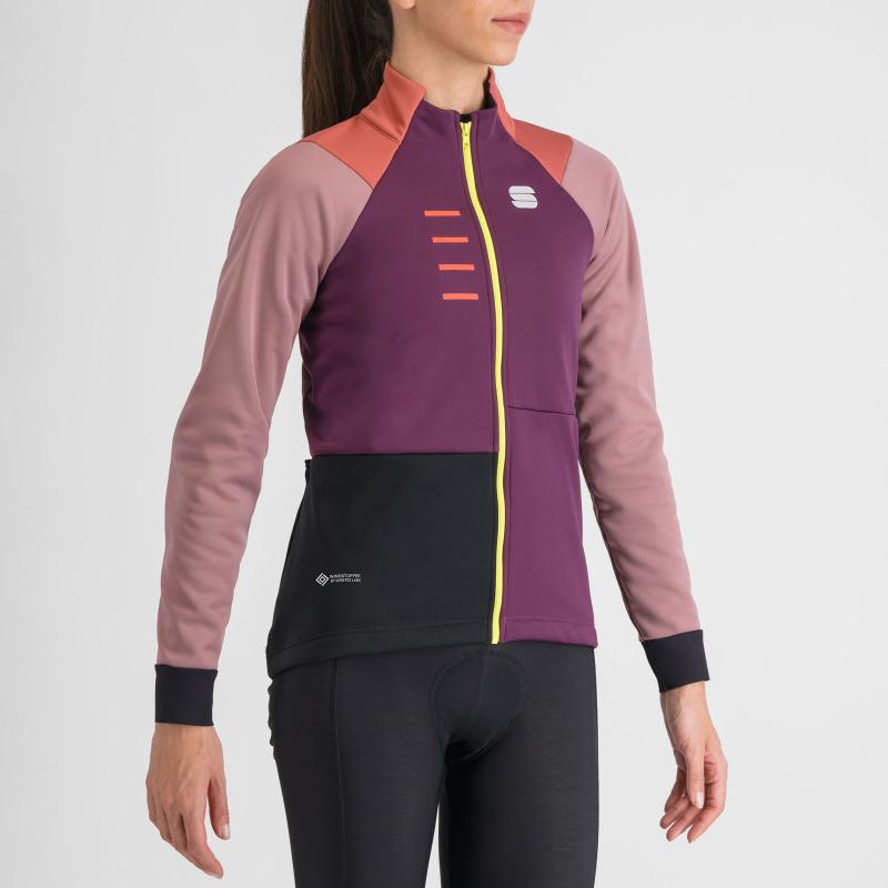 Sportful TEMPO dámska bunda bordeaux mauve dusty red 2