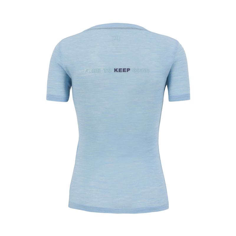 Karpos COPPOLO MERINO dámske tričko Aquamarine 1