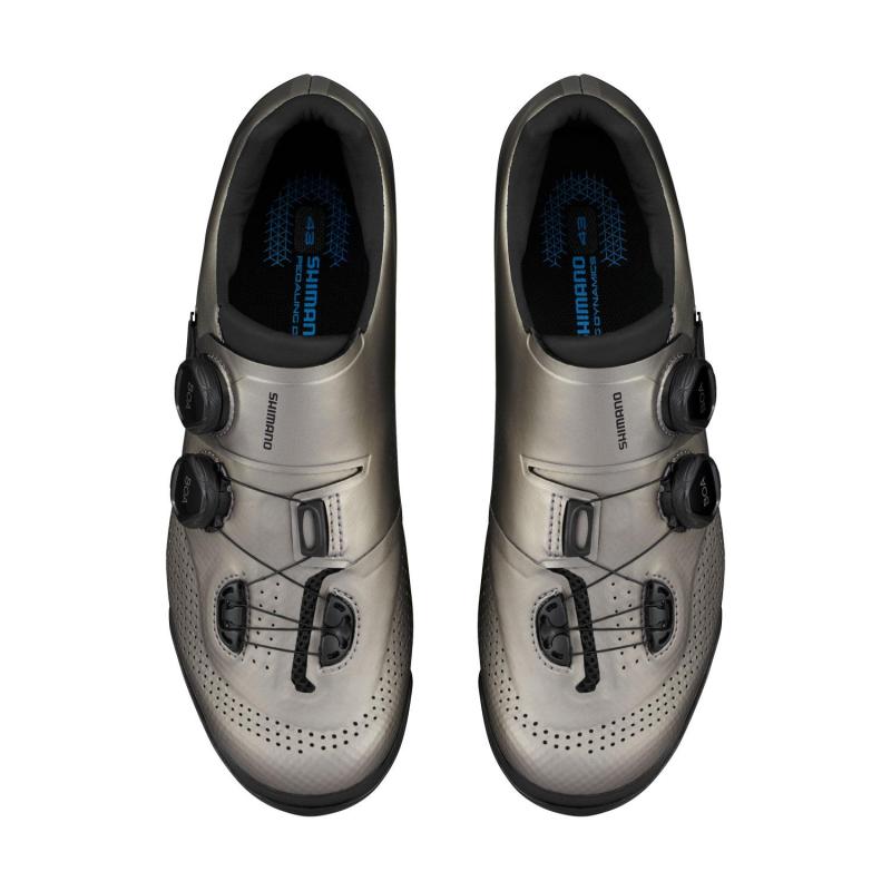 SHIMANO tretry SHXC702 strieborné /Vel:50 4