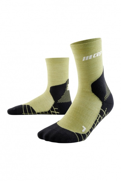 CEP vysoké OUTDOOROVÉ PONOŽKY LIGHT MERINO olive
