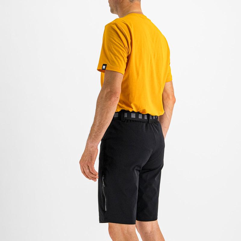 Sportful XPLORE kraťasy čierne/žlté 3