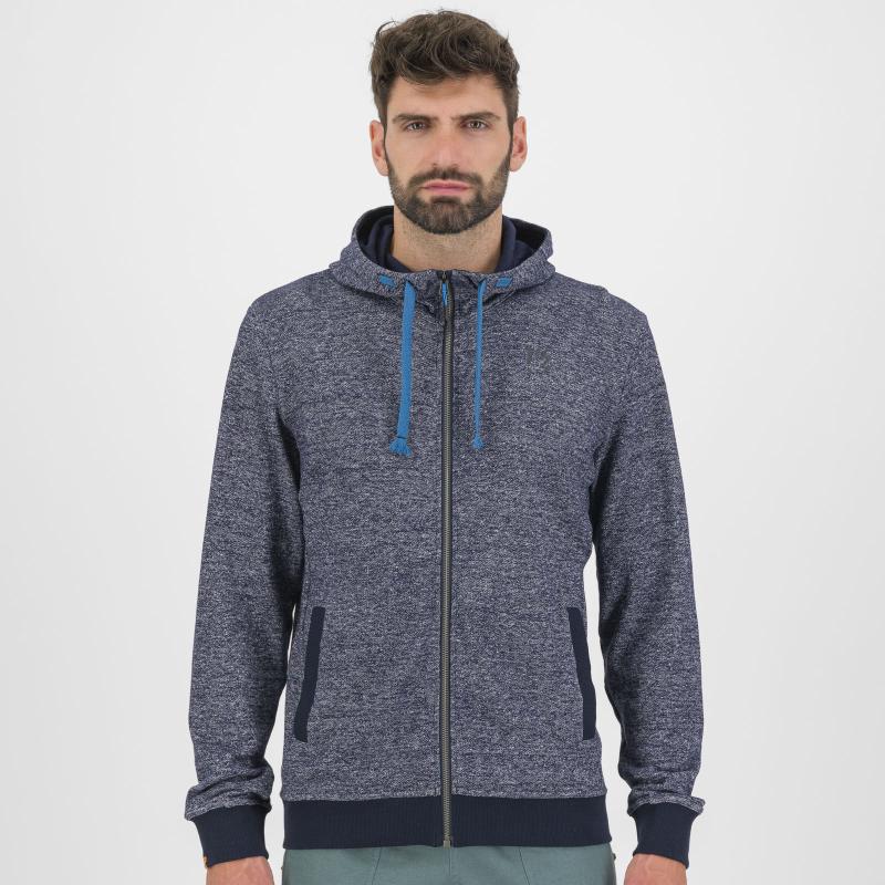 Karpos TOTOGA HEMP mikina so zipsom Sky Captain Melange 2