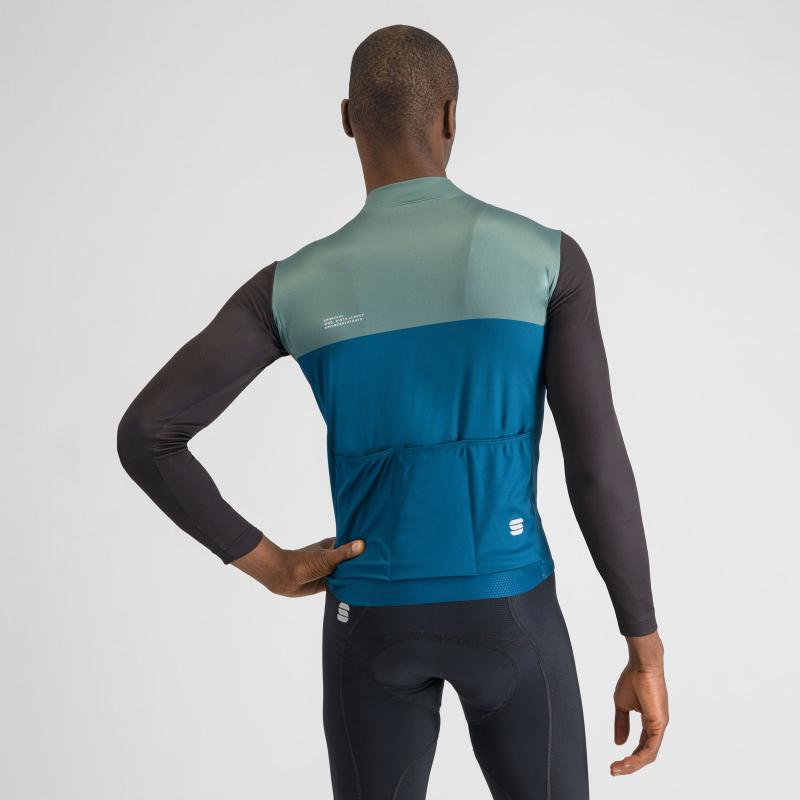 Sportful PISTA THERMAL dres blue green black orange 1